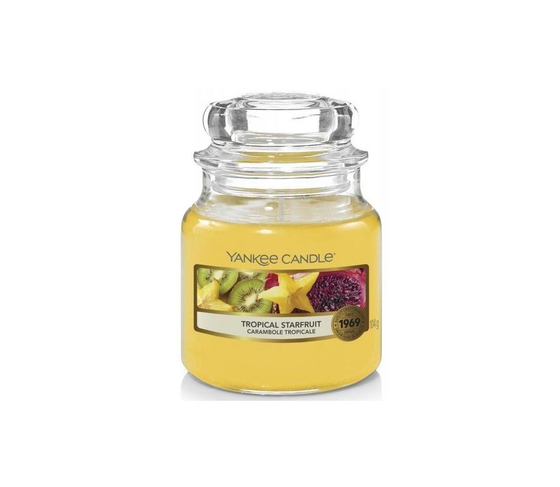 Yankee Candle Yankee Candle - Vonná svíčka TROPICAL STARFRUIT malá 104g 20-30 hod. 