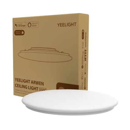 Yeelight - LED RGB Stmívatelné svítidlo ARWEN 550C LED/50W/230V IP50 CRI 90 + dálkové ovládání Wi-Fi/BT