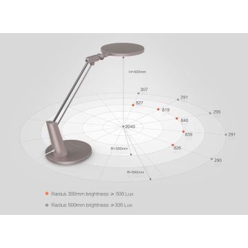 Yeelight - LED Stmívatelná stolní lampa SERENE LED/15W/230V Wi-Fi Ra95