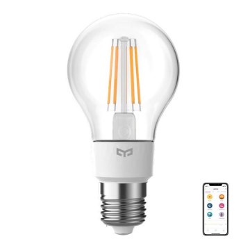 Yeelight - LED Stmívatelná žárovka FILAMENT E27/6W/230V 2700K Wi-Fi