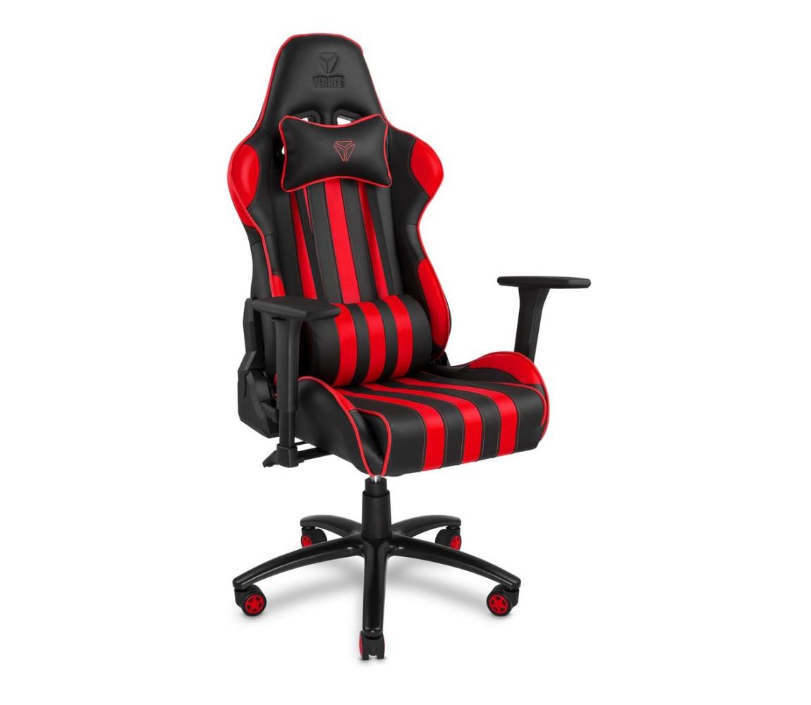 Yenkee Yenkee - Herní židle černá/červená FT0604