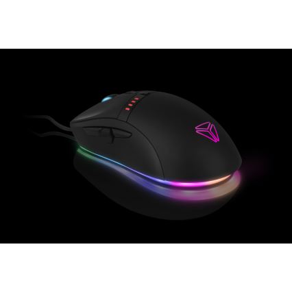 Yenkee - LED RGB Herní myš 5000 DPI 9 tlačítek černá
