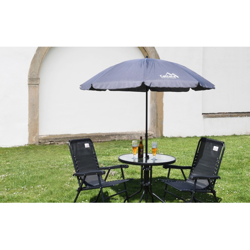 Zahradní stůl pr. 70 cm černá