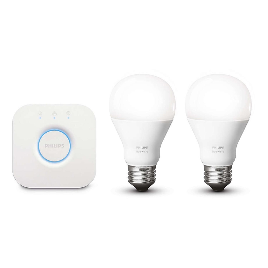 Základní sada Philips Hue STARTER KIT 2xE27/9,5W + zařízení k propojení