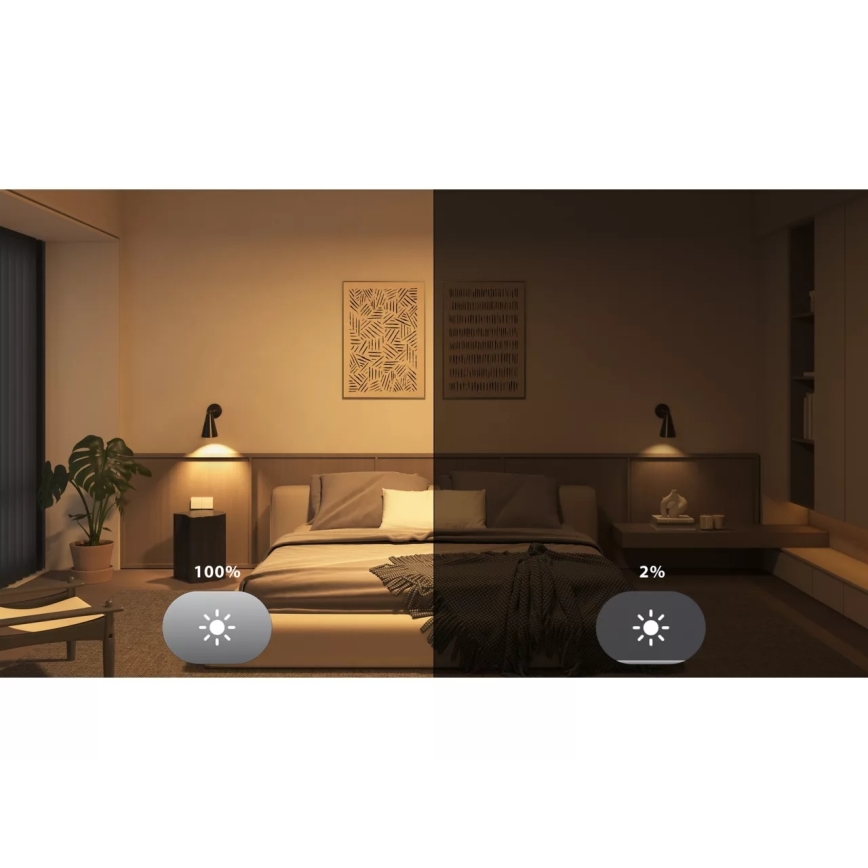 Základní sada Philips Hue WHITE AND COLOR AMBIANCE 2xE27/8,1W 1000-20000K + Hue bridge