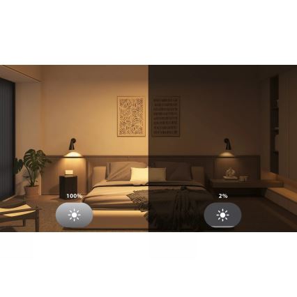 Základní sada Philips Hue WHITE AND COLOR AMBIANCE 3xE27/8,1W 1000-20000K + Hue bridge a dimmer switch