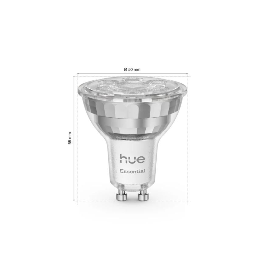 Základní sada Philips Hue White And Color Ambiance Essential 3xGU10/4,7W/230V 2200-6500K + zařízení k propojení