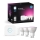 Základní sada Philips Hue WHITE AND COLOR AMBIANCE 3xGU10/4,2W/230V 2000-6500K + Hue bridge a dimmer switch