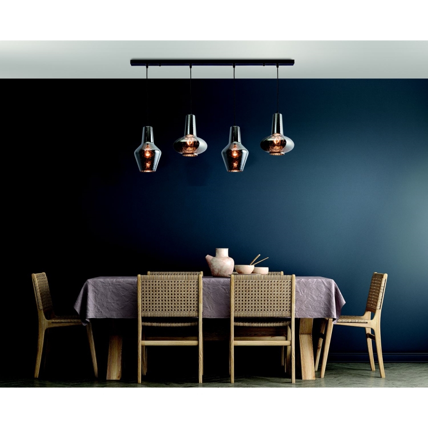 Zambelis 17151 - Lustr na lanku 4xE27/40W/230V