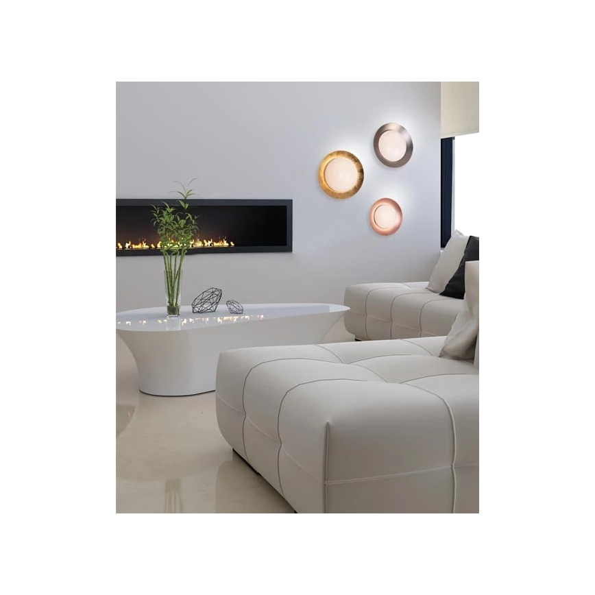 Zambelis 1959 - LED Stropní svítidlo LED/28W/230V pr. 50 cm měď
