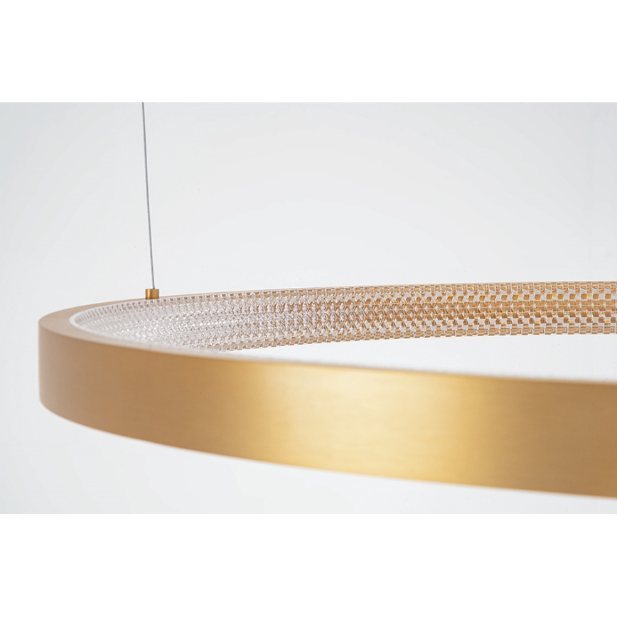 Zambelis 2006 - LED Stmívatelný lustr na lanku LED/36W/230V zlatá