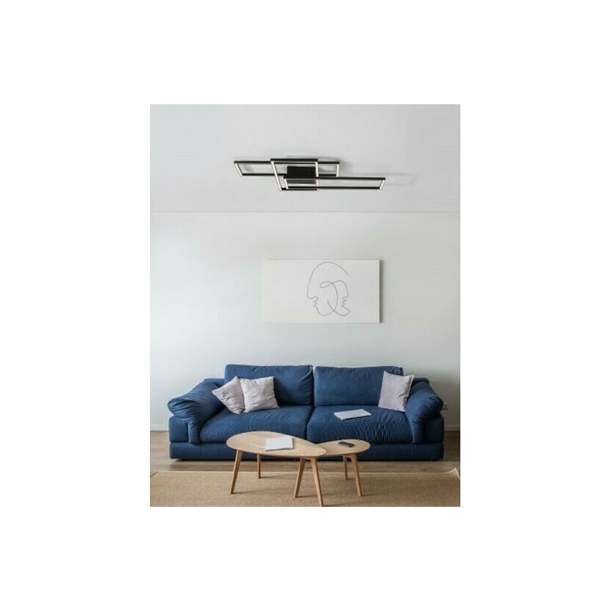 Zambelis 2020 - LED Stmívatelný přisazený lustr LED/55W/230V černá