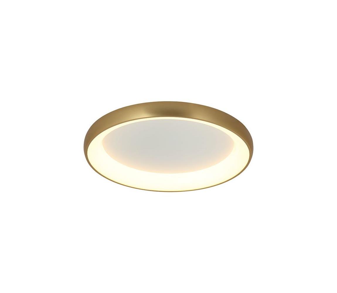 Zambelis Zambelis 2050 - LED Stmívatelné stropní svítidlo LED/50W/230V pr. 60 cm zlatá UN0761