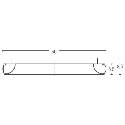 Zambelis 2050 - LED Stmívatelné stropní svítidlo LED/50W/230V pr. 60 cm zlatá