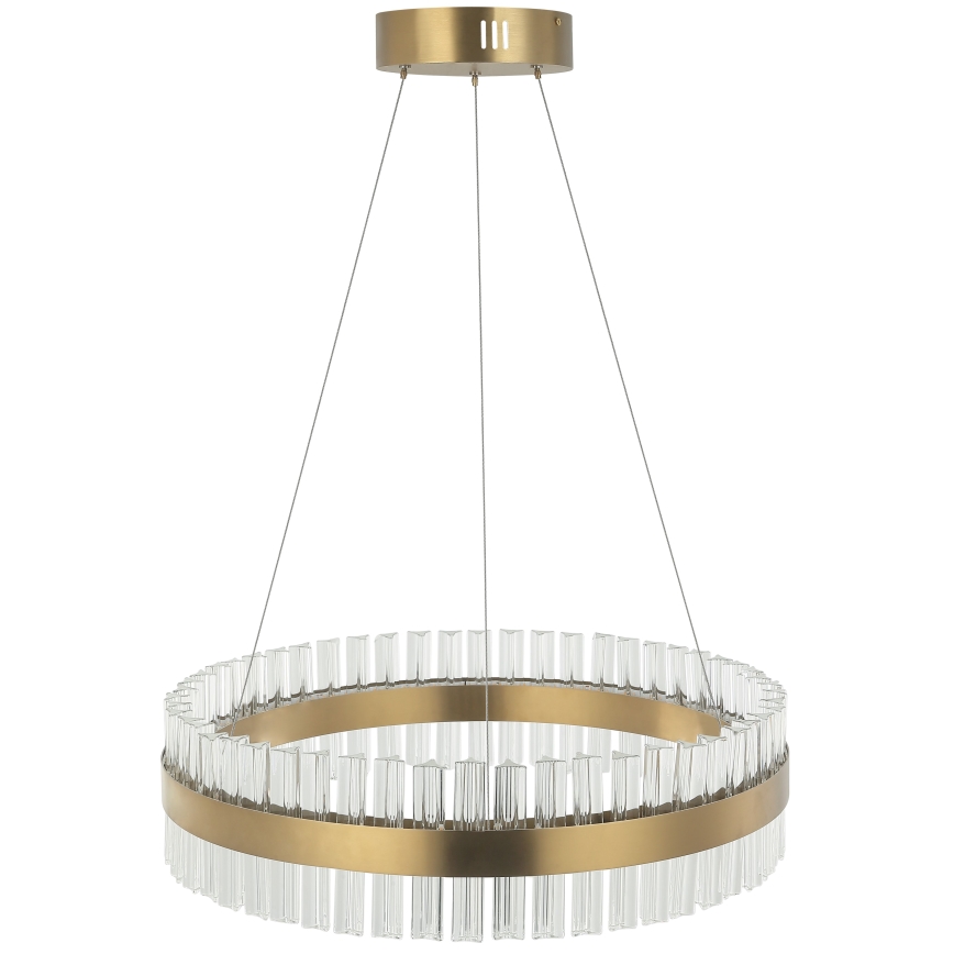 Zambelis 22040 - LED Stmívatelný lustr na lanku LED/68W/230V zlatá