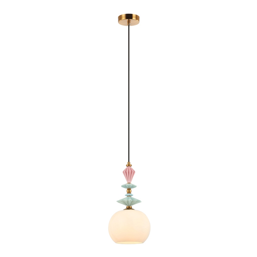 Zambelis A22079 - Náhradní stínidlo k lustru pr. 21 cm bílá