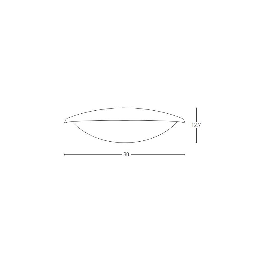 Zambelis E115 - LED Venkovní nástěnné svítidlo LED/6W/230V IP54 antracit