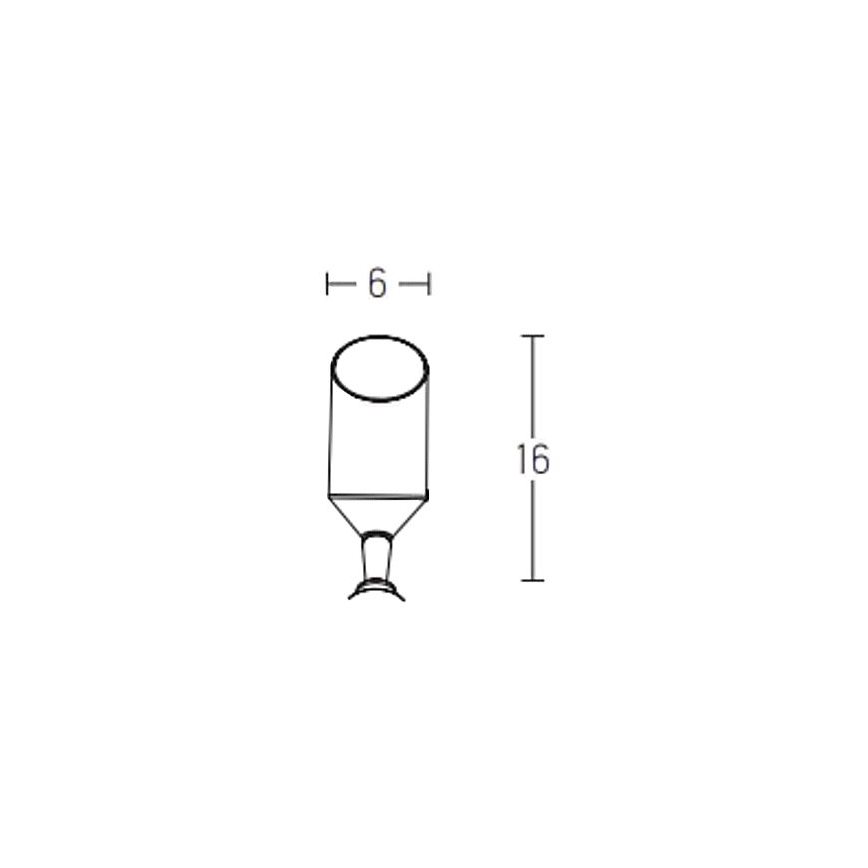 Zambelis E217 - Venkovní lampa 1xGU10/5W/230V IP65 černá