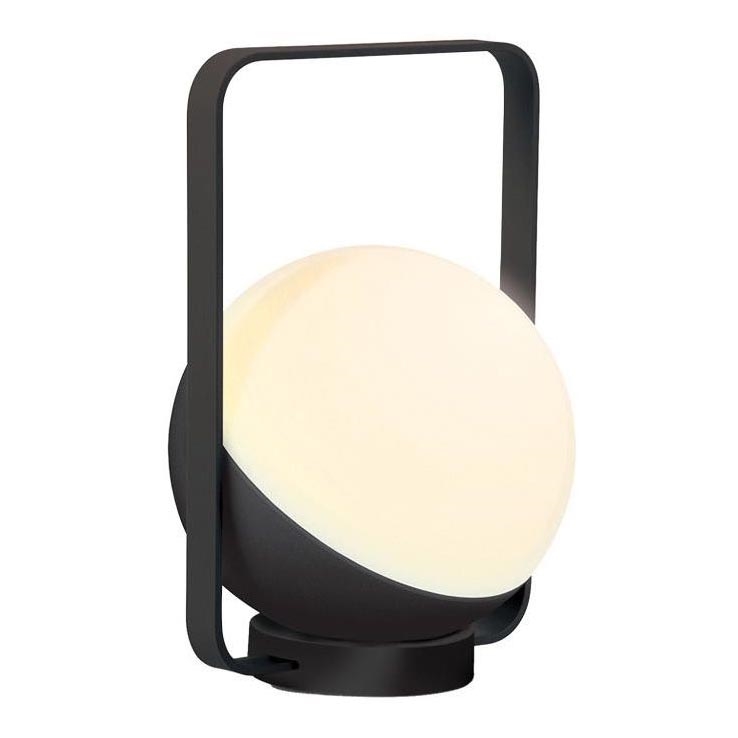 Zambelis E233 - LED Stmívatelná venkovní lampa LED/1,5W/3,7V 2600 mAh IP44 černá