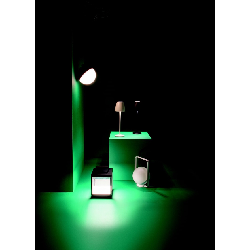 Zambelis E234 - LED Stmívatelná venkovní lampa LED/1,5W/3,7V 2600 mAh IP44 bílá