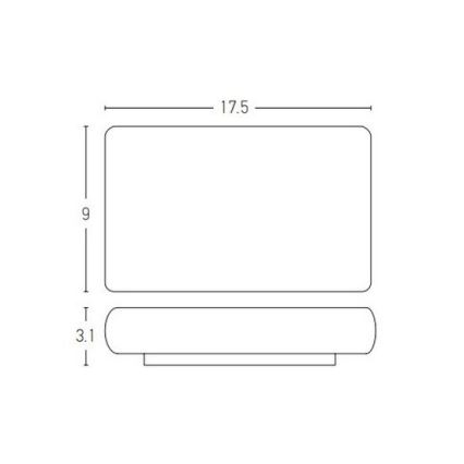 Zambelis E239 - LED Venkovní nástěnné svítidlo 2xLED/6W/230V IP65 antracit