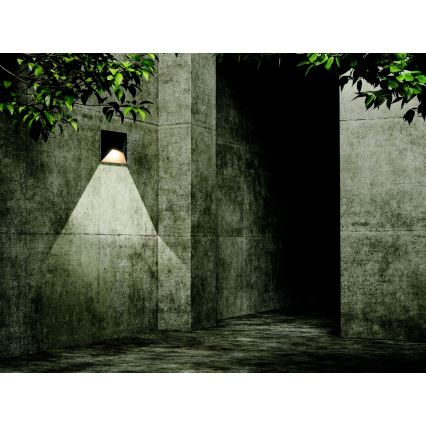 Zambelis E243 - LED Venkovní nástěnné svítidlo LED/7W/230V IP44 antracit