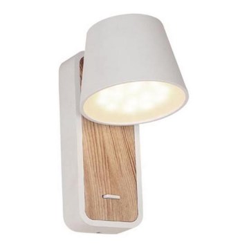 Zambelis H62 - LED Nástěnná lampa LED/7W/230V béžová