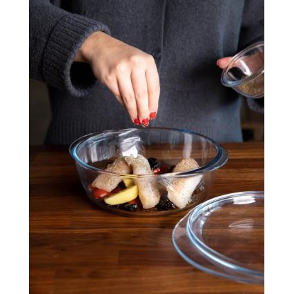 Zapékací mísa s víkem PYREX 2,1 l