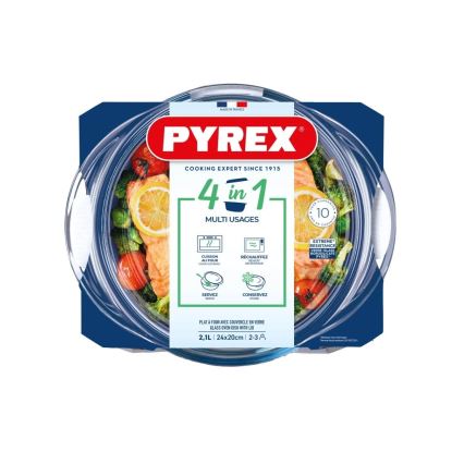 Zapékací mísa s víkem PYREX 2,1 l