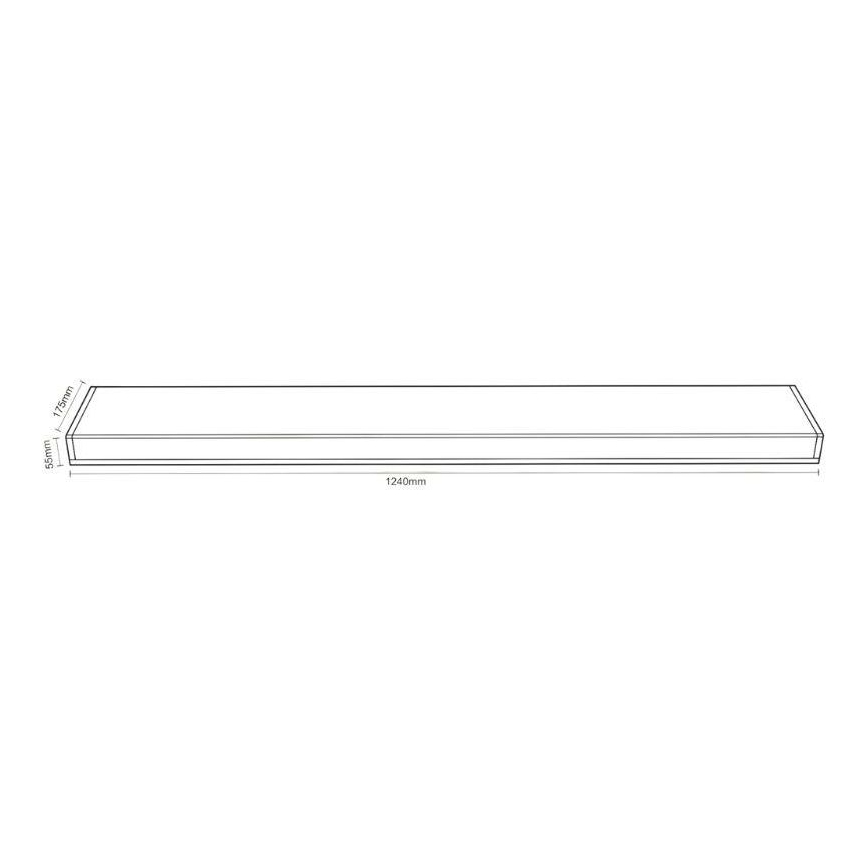Zářivkové svítidlo 2xG13/18W/230V 124 cm