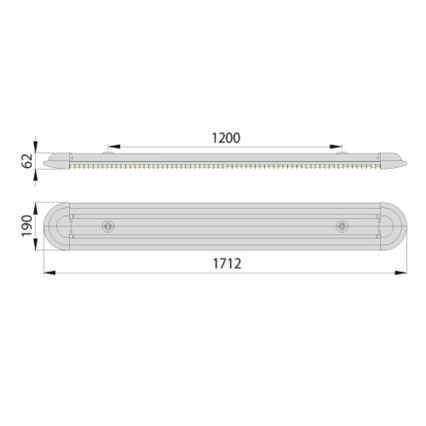 Zářivkové svítidlo ECO T8 2xG13/58W/230V