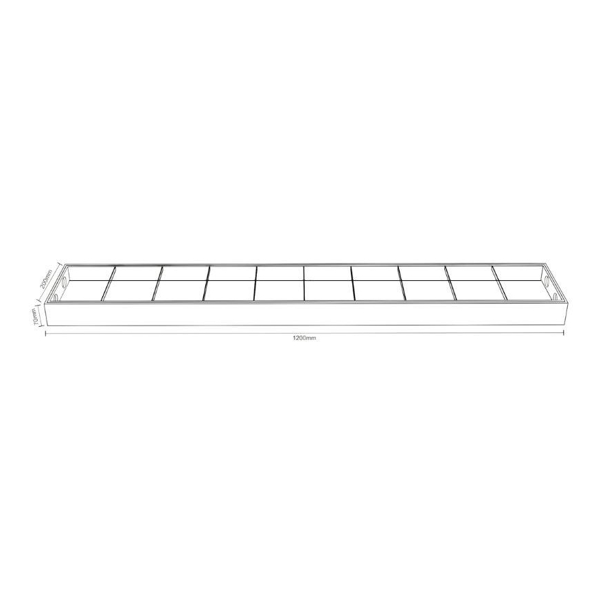 Zářivkové svítidlo T8 2xG13/18W/230V 120 cm bílá