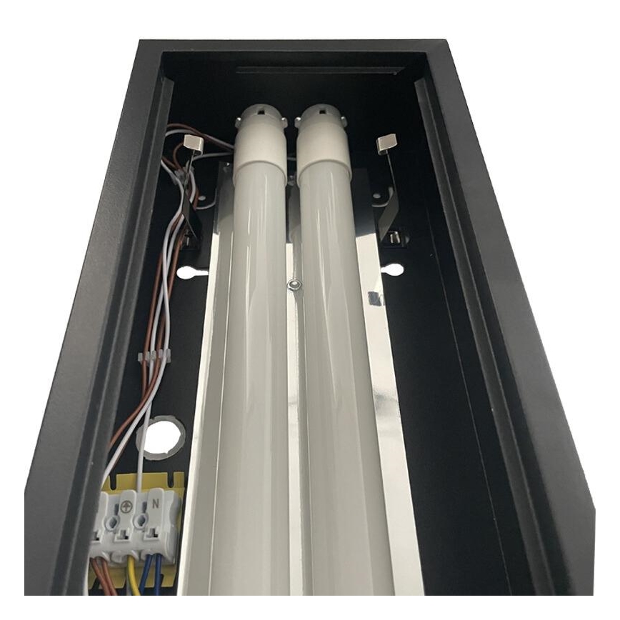 Zářivkové svítidlo T8 2xG13/18W/230V 120 cm černá