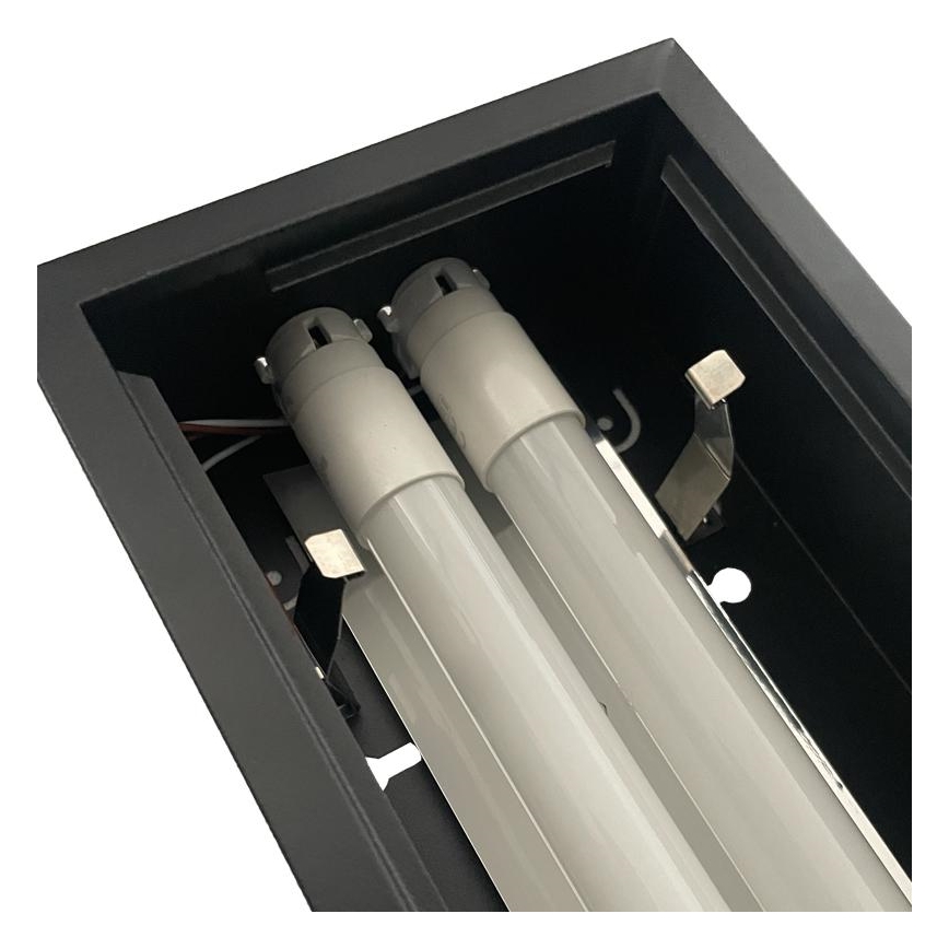 Zářivkové svítidlo T8 2xG13/18W/230V 120 cm černá