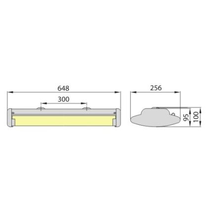 Zářivkové svítidlo WEGA T8 2xG13/18W/230V