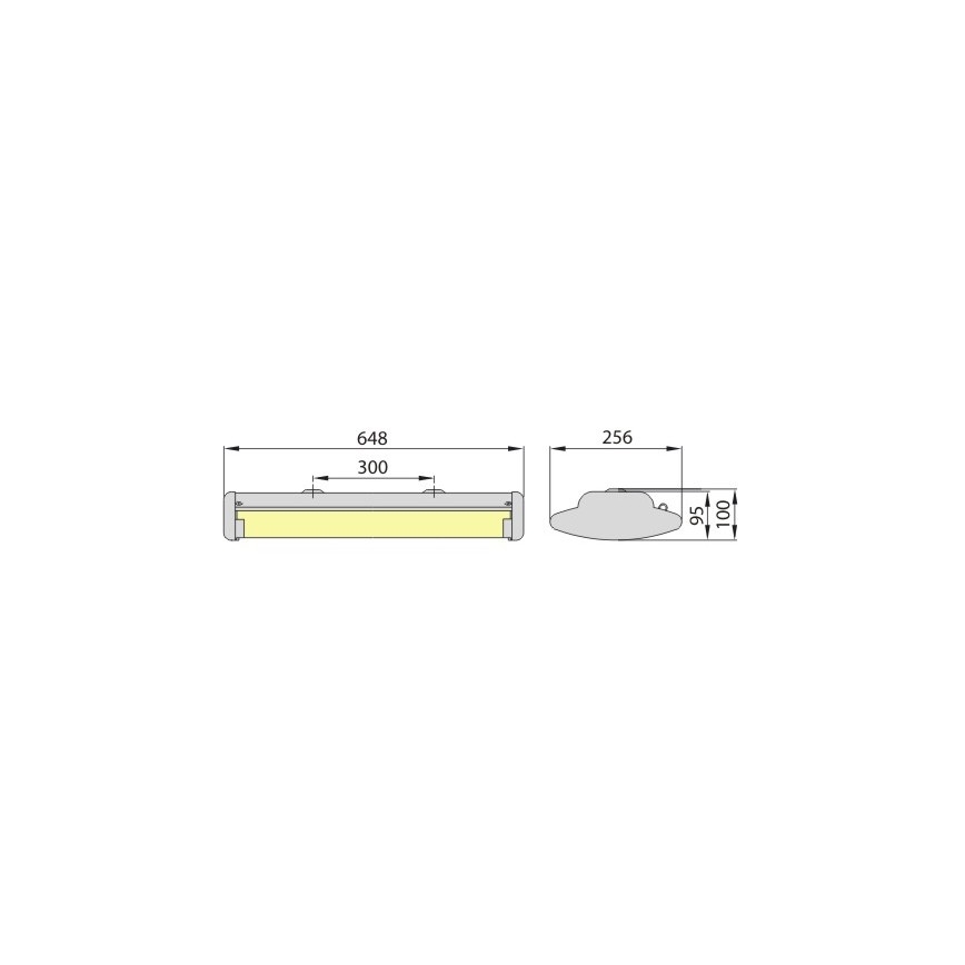 Zářivkové svítidlo WEGA T8 2xG13/18W/230V