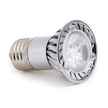 Žárovka LED E27/4,2W teplá bílá