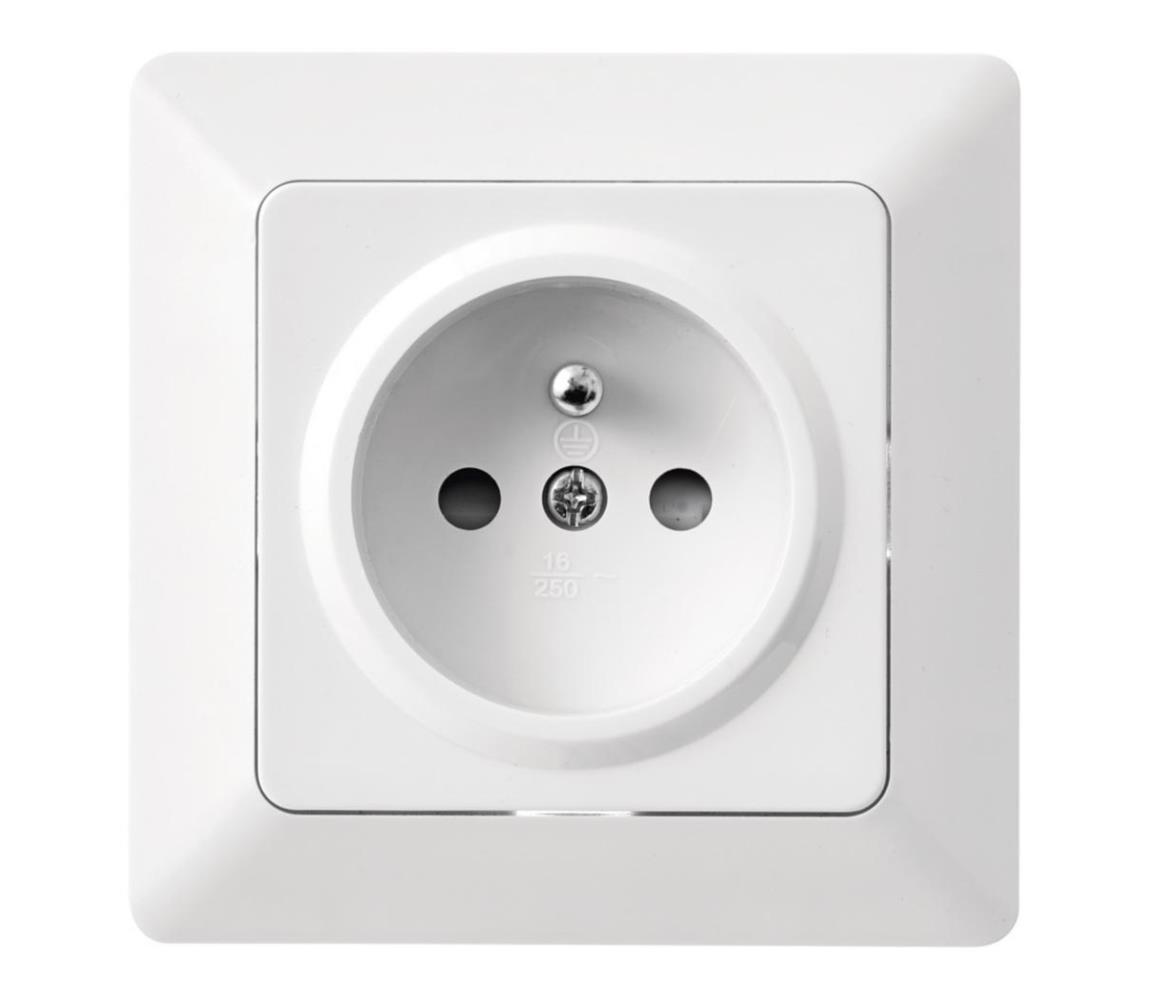 EMOS Zásuvka domovní FRENCH 250V/16A