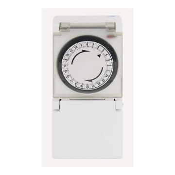 Zásuvka s časovačem 230V/16A IP44