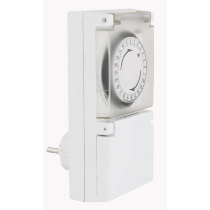 Zásuvka s časovačem 230V/16A IP44