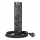 Zásuvkový sloupek pro desku stolu 3x230V + USB-A + USB-C černá