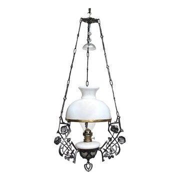 Závěsná petrolejová lampa 85 cm