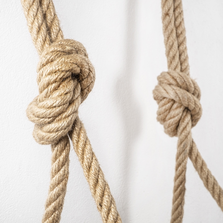 Závěsná police 90x60 cm hnědá