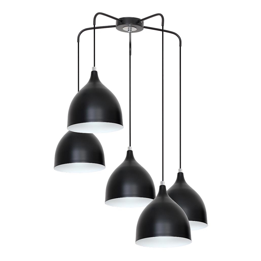 Závěsné stropní svítidlo NOAK 5xE27/60W/230V