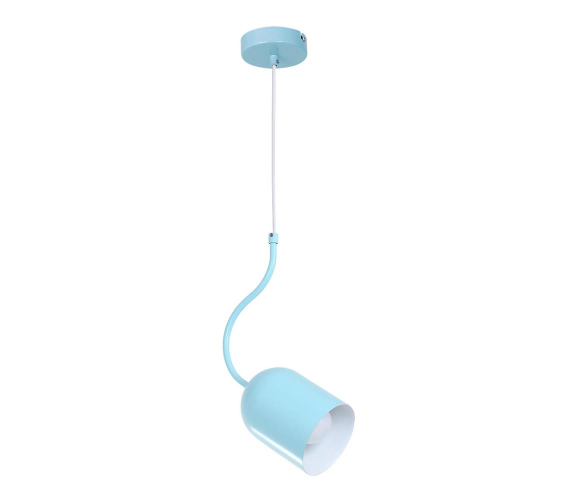 Luminex Závěsné svítidlo ALVI E27/60W/230V modrá LU9214
