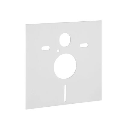 Závěsné WC LYRA Rimless + záchodové prkénko SoftClose LYRA + splachovací tlačítko DUAL + podomítkový modul + izolační podložka