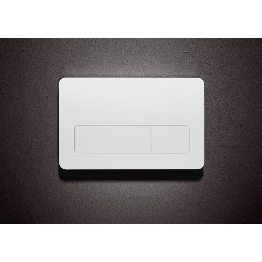 Závěsné WC MIO Rimless + záchodové prkénko SoftClose MIO + splachovací tlačítko DUAL + podomítkový modul + izolační podložka