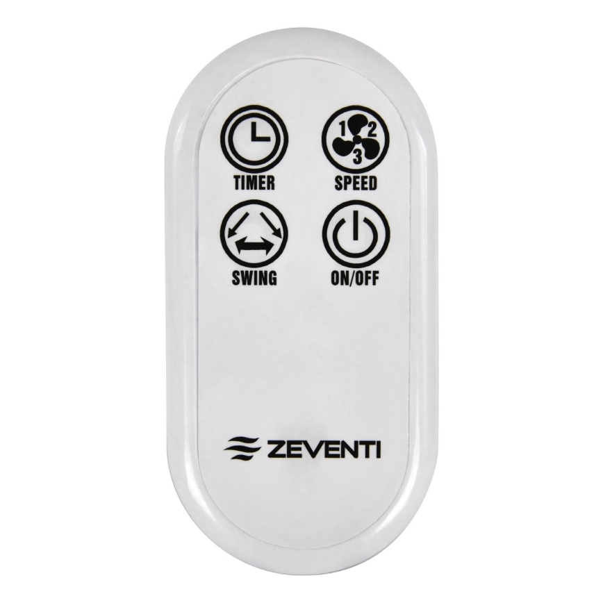 ZEVENTI - Dálkový ovladač pro ventilátory FREEZE bílá