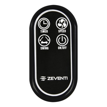 ZEVENTI - Dálkový ovladač pro ventilátory FREEZE černá