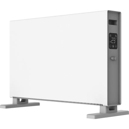 ZEVENTI - Elektrický přímotop/konvektor s LCD displejem  ECO/1250/2000W/230V bílá + dálkové ovládání